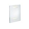 Azar Displays Clear Acrylic 8.5'' x 11'' Adhesive U-Frame, 2PK 122021-GS-2PK - alternate 1